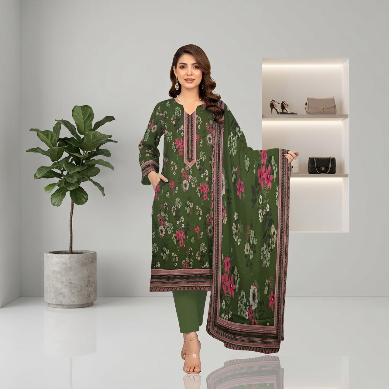 Exclusive Printed 3-Pc