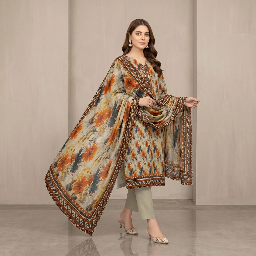 Exclusive Printed 3-Pc