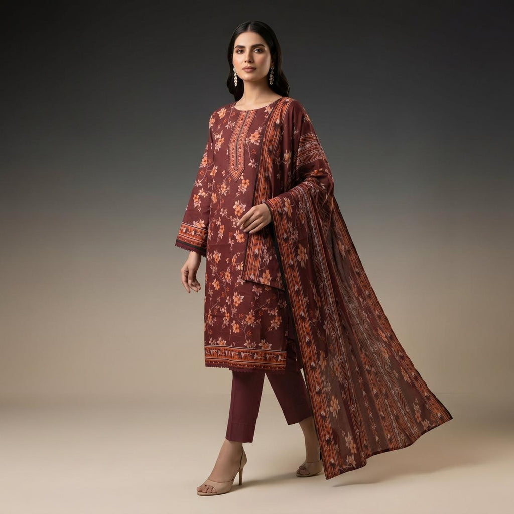 Exclusive Printed 3-Pc