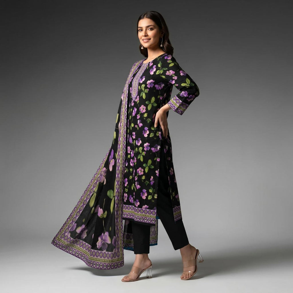 Exclusive Printed 3-Pc