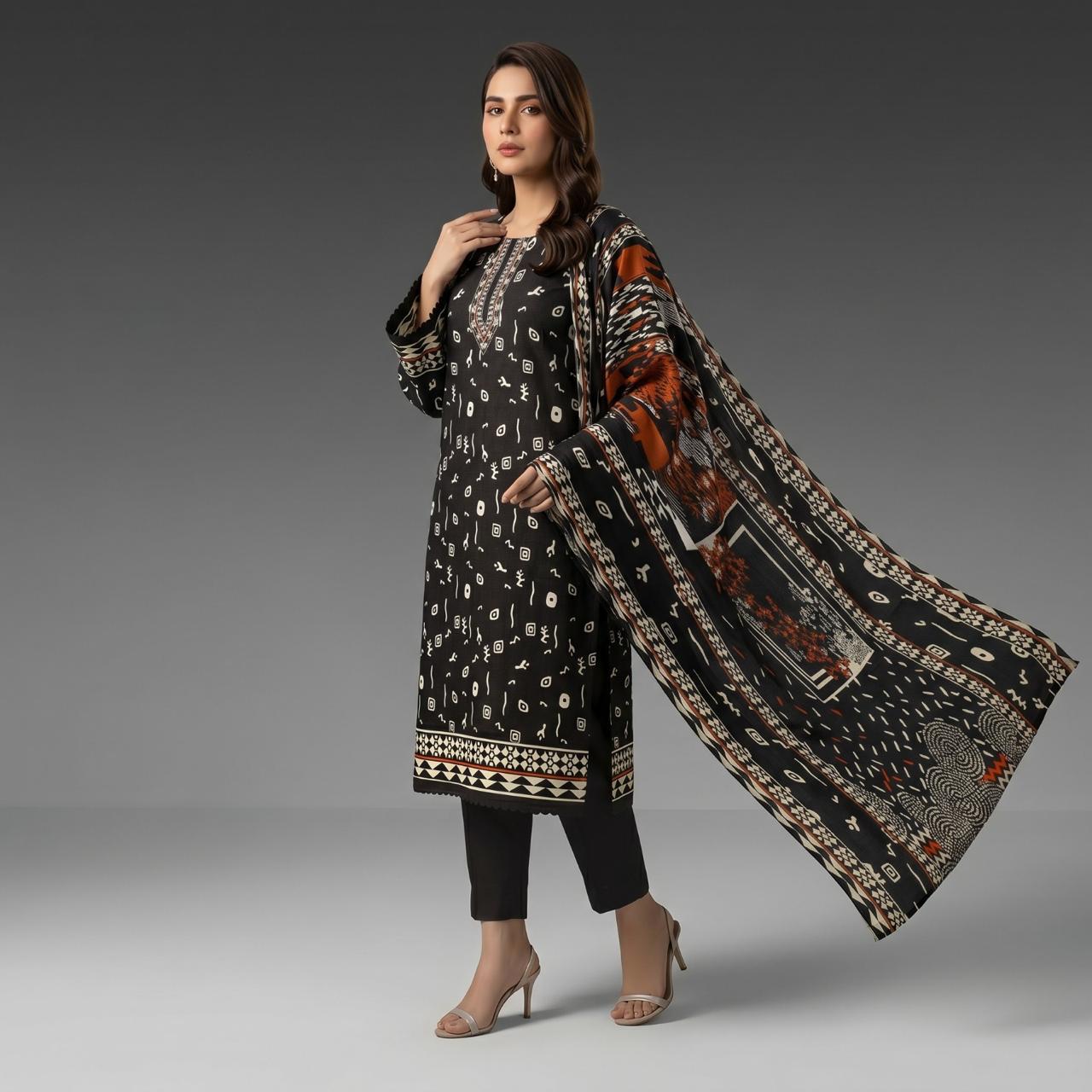 Exclusive Printed 3-Pc