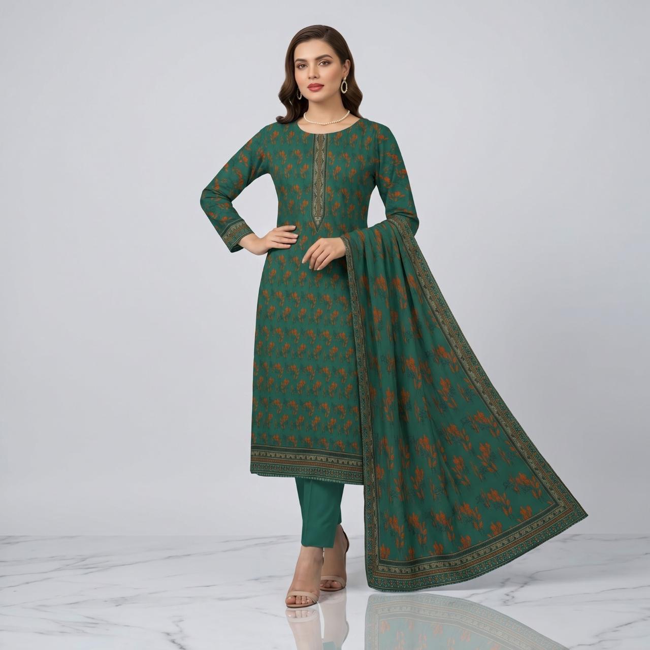 Exclusive Printed 3-Pc