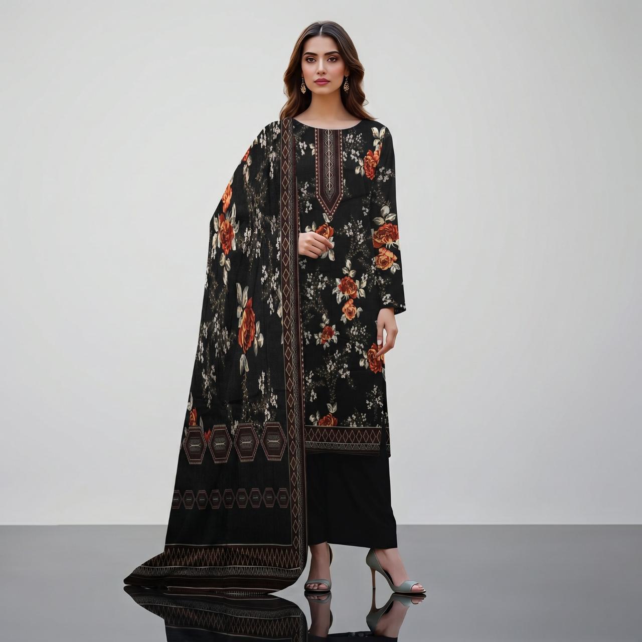 Exclusive Printed 3-Pc