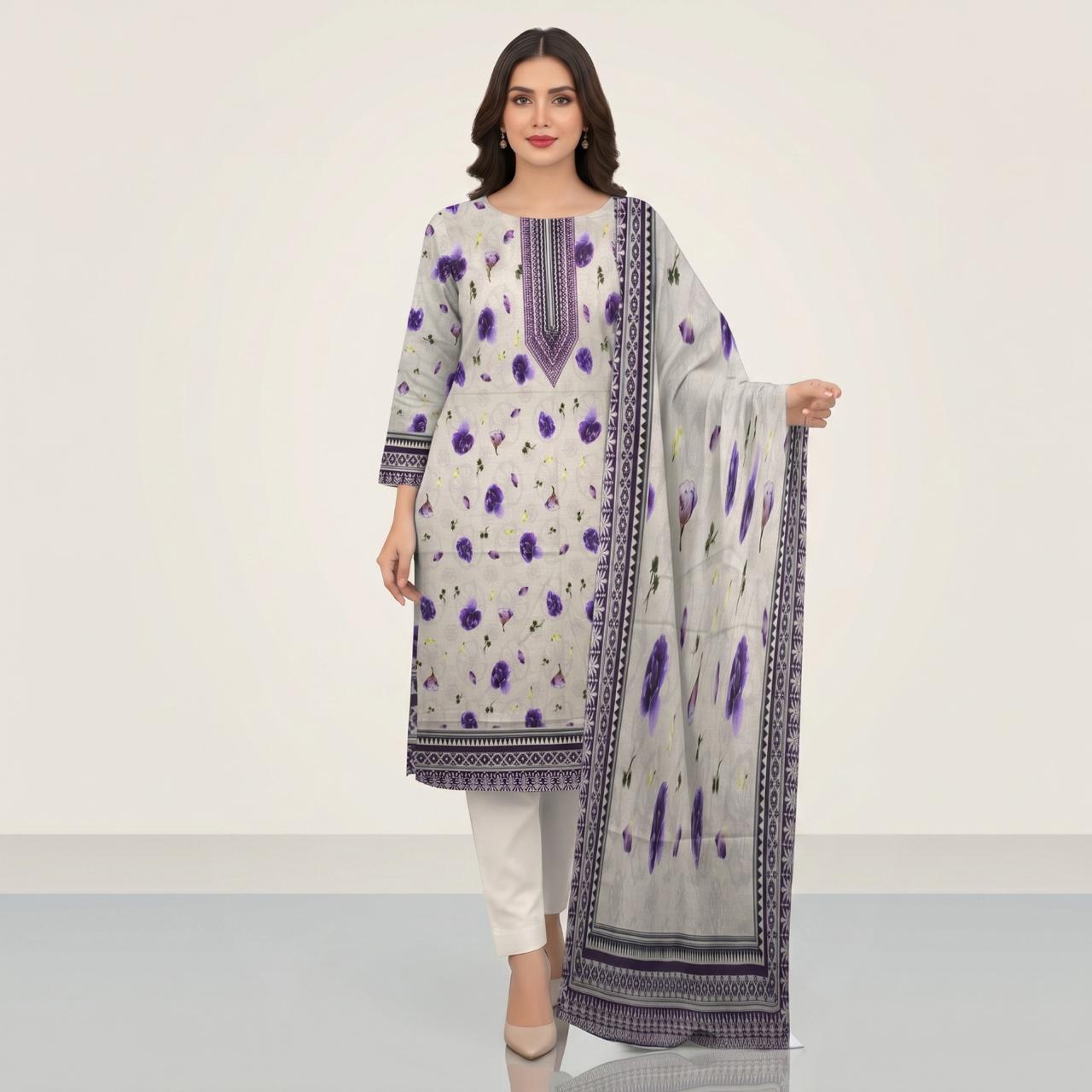 Exclusive Printed 3-Pc