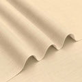 Cream Beige Grace Slub Wash n Wear Unstitched Fabric