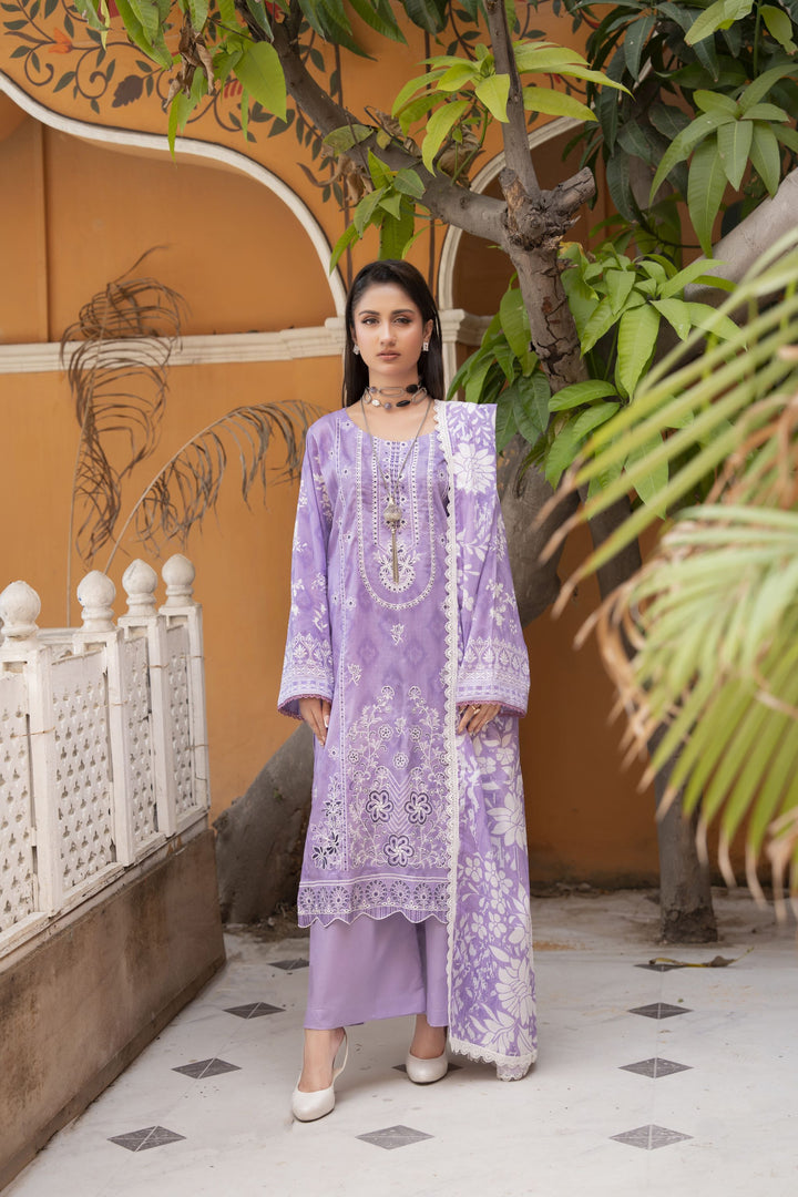 Bazil Signature Embroidered 3-Pc