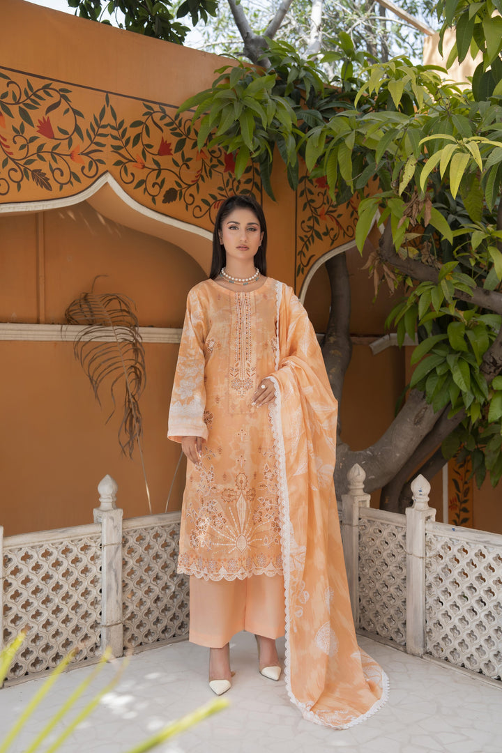 Bazil Signature Embroidered 3-Pc