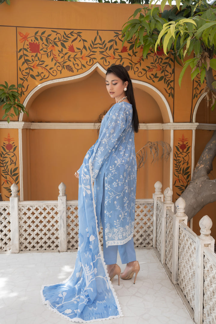 Bazil Signature Embroidered 3-Pc