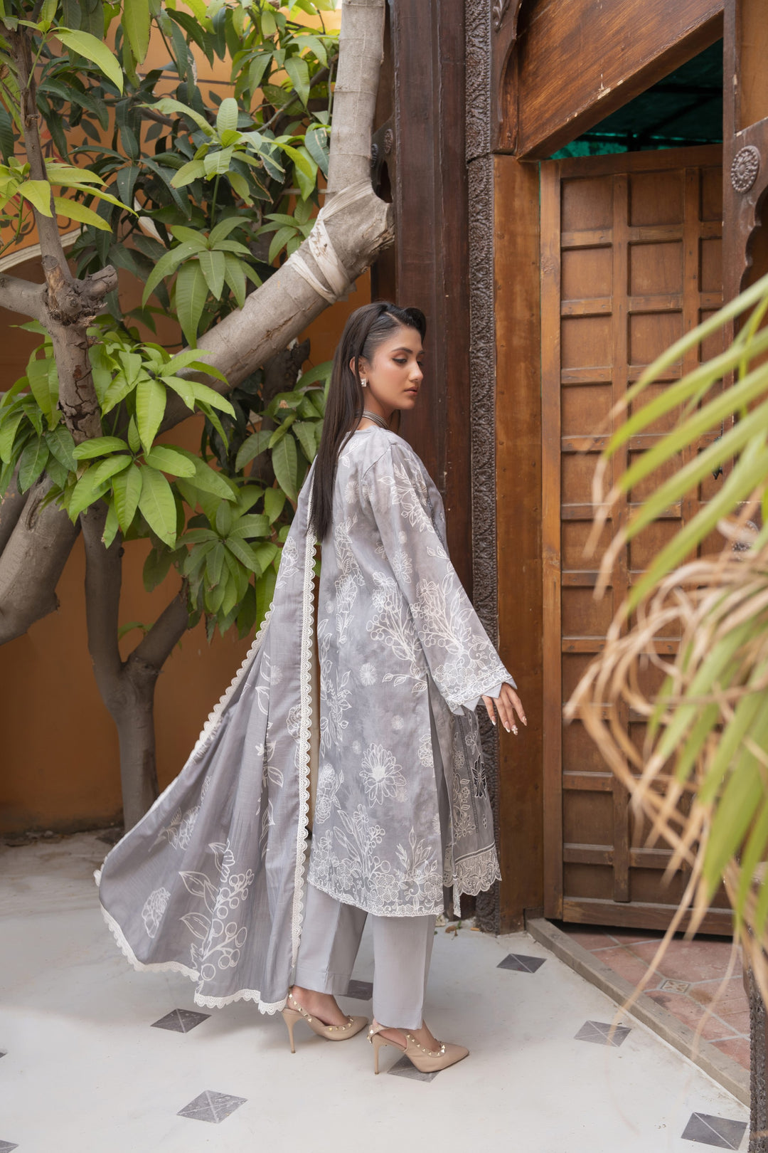 Bazil Signature Embroidered 3-Pc