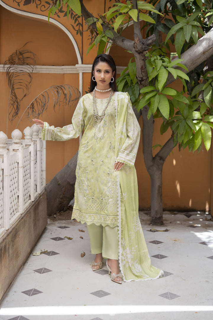 Bazil Signature Embroidered 3-Pc