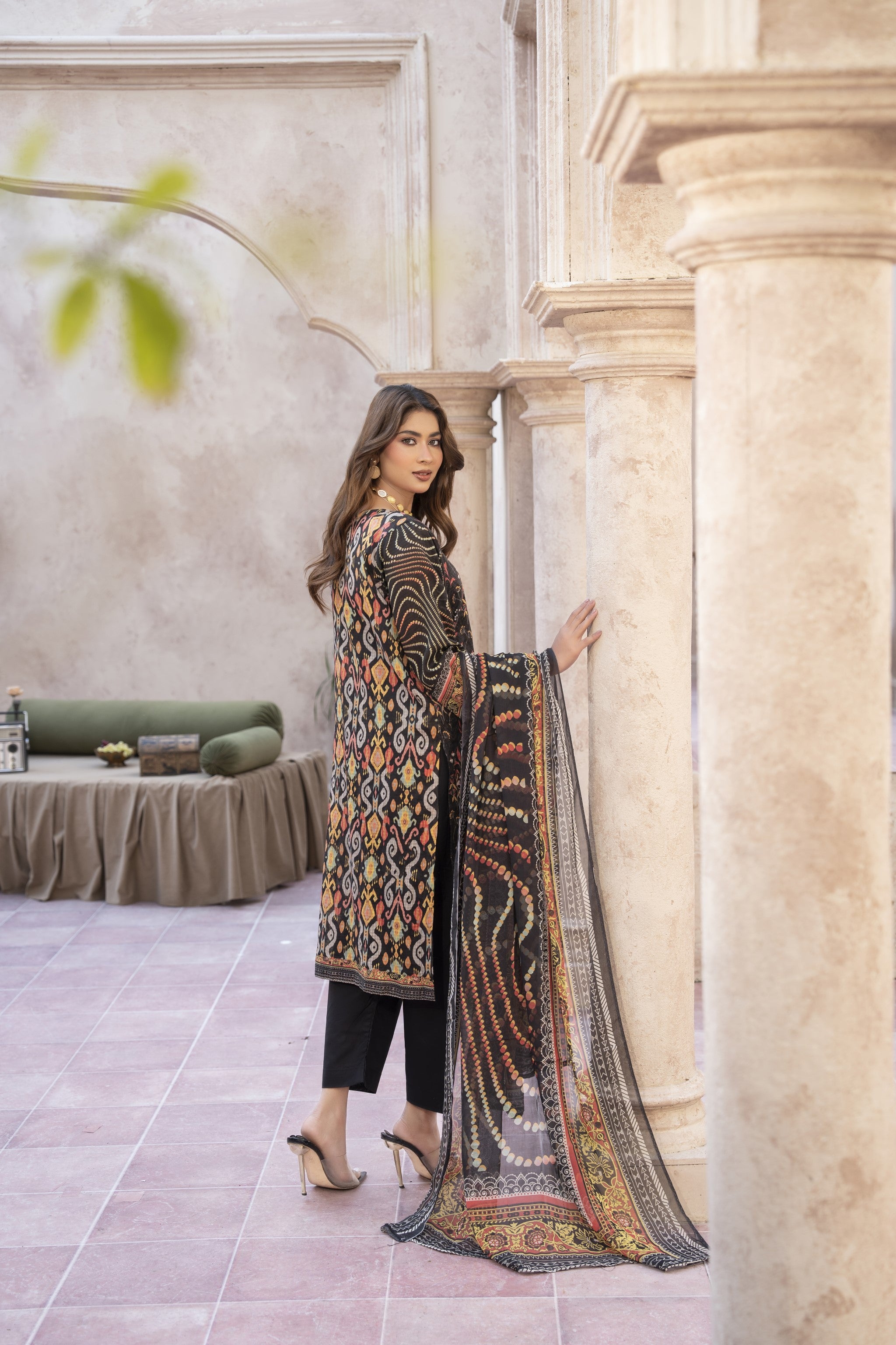 Amore Premium Embroidered 3-Pc