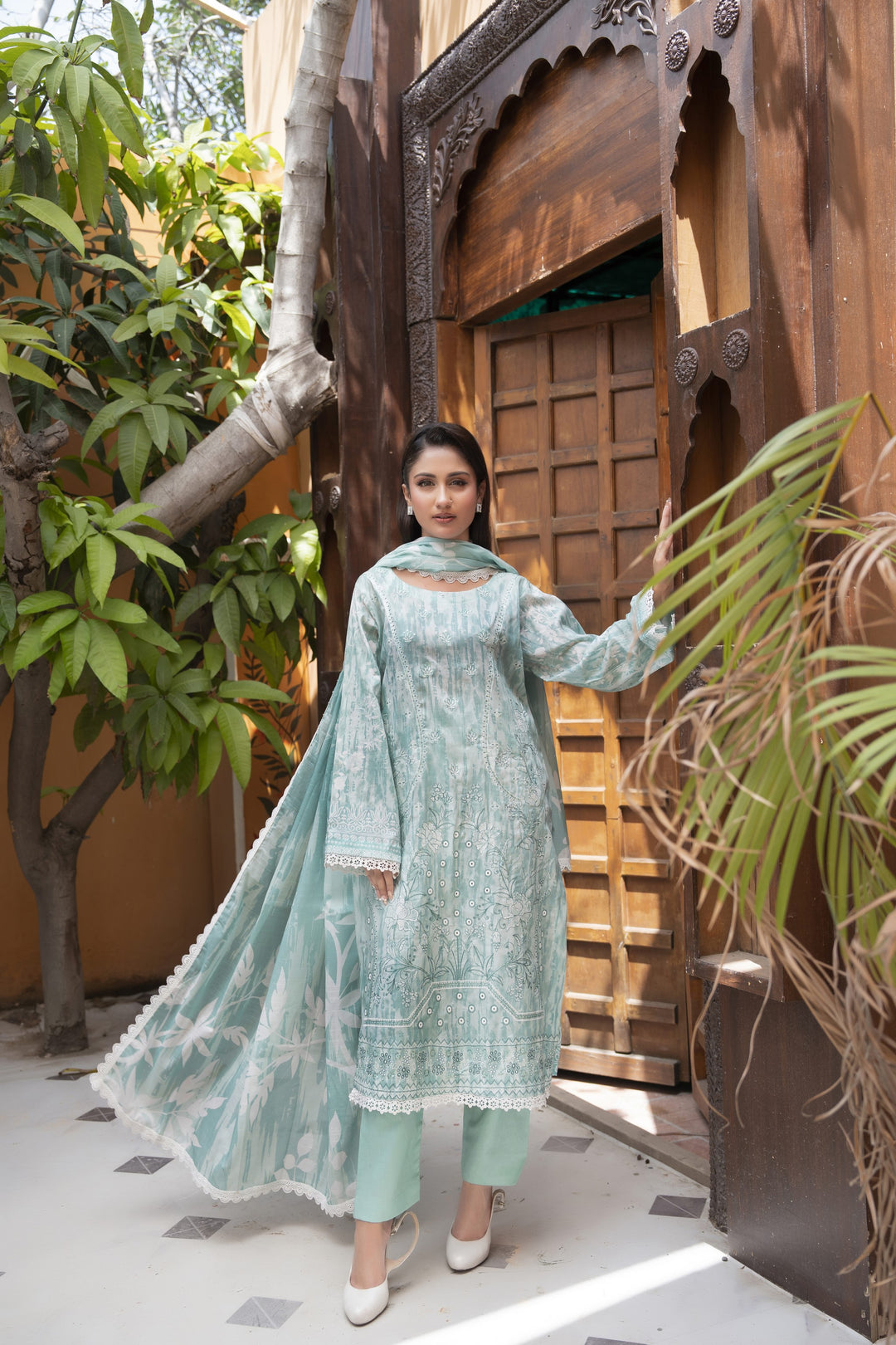 Bazil Signature Embroidered 3-Pc