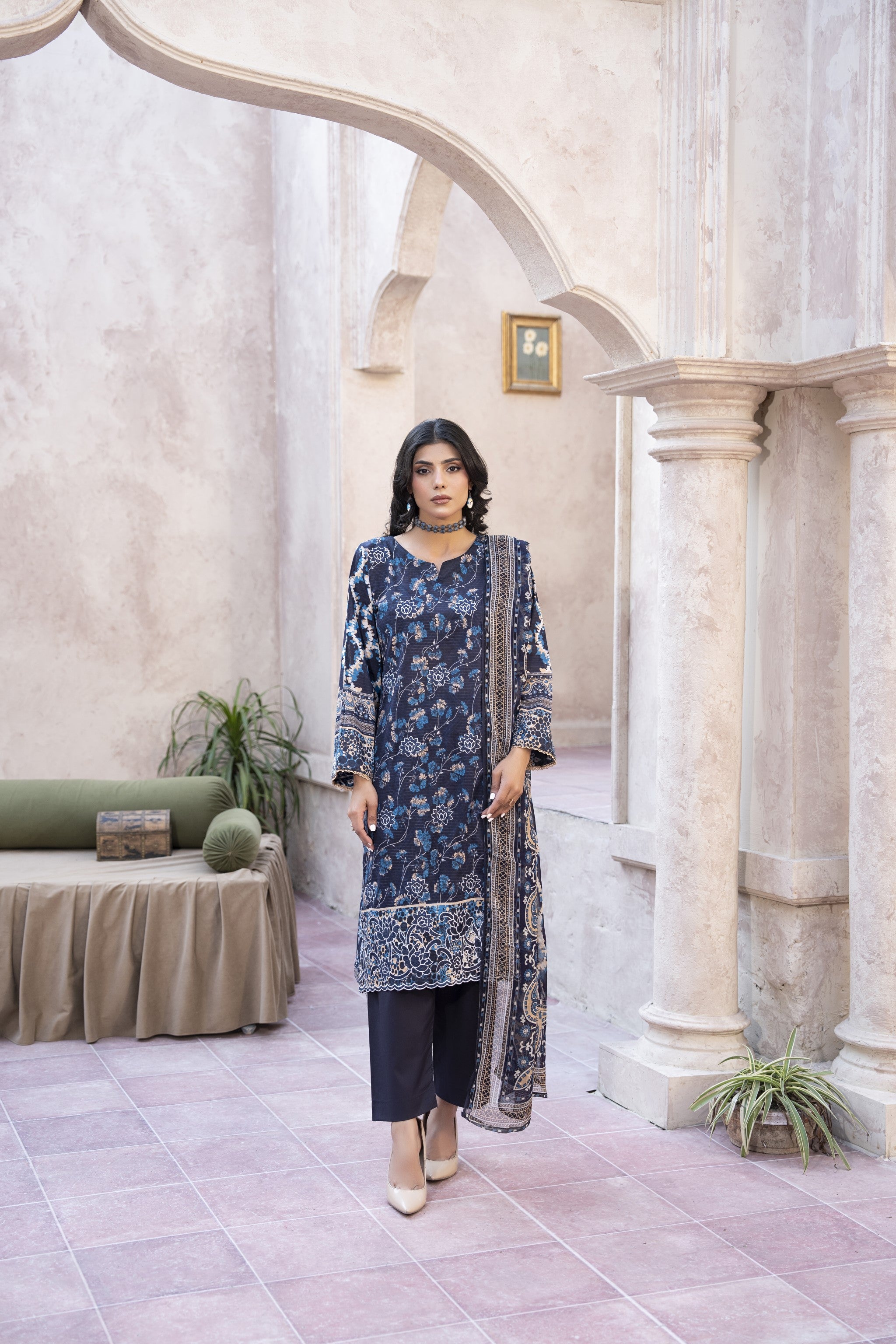 Amore Premium Embroidered 3-Pc