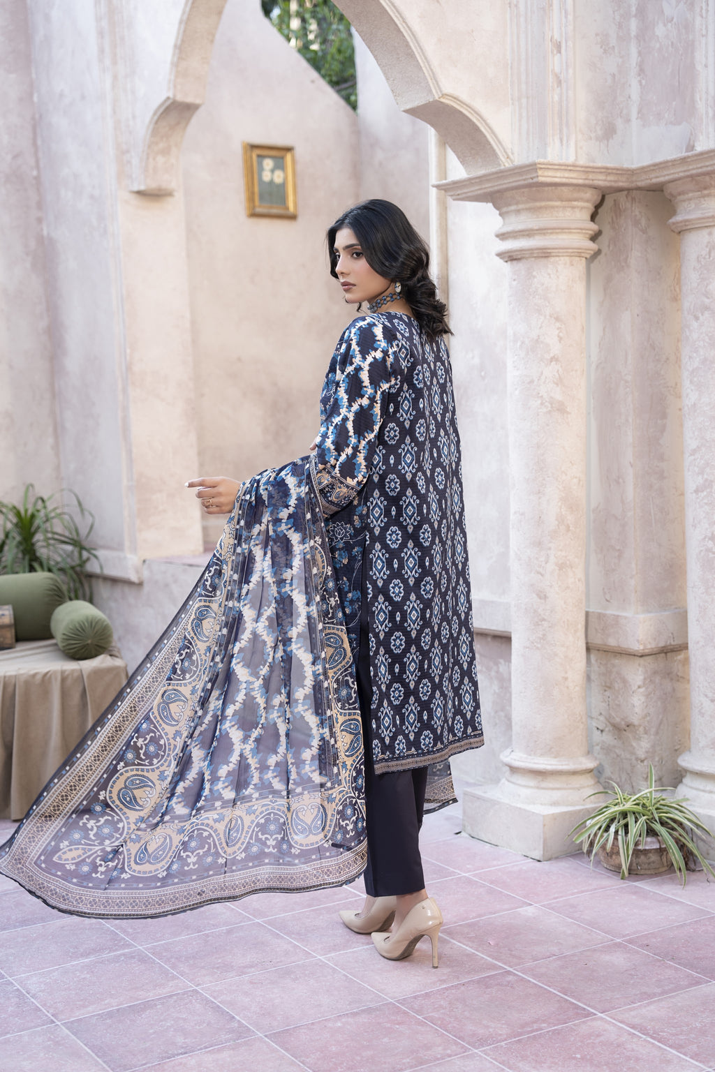 Amore Premium Embroidered 3-Pc