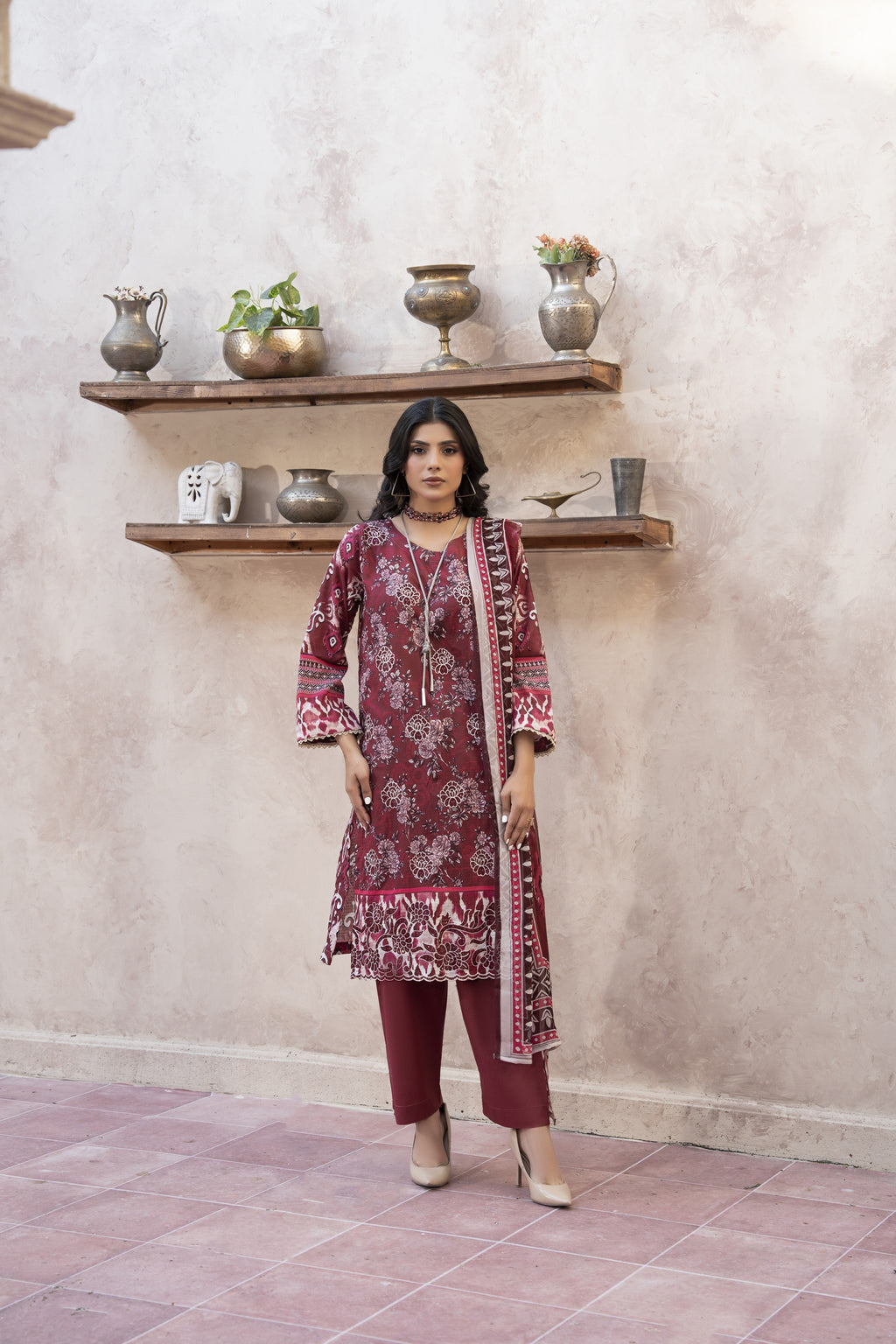 Amore Premium Embroidered 3-Pc