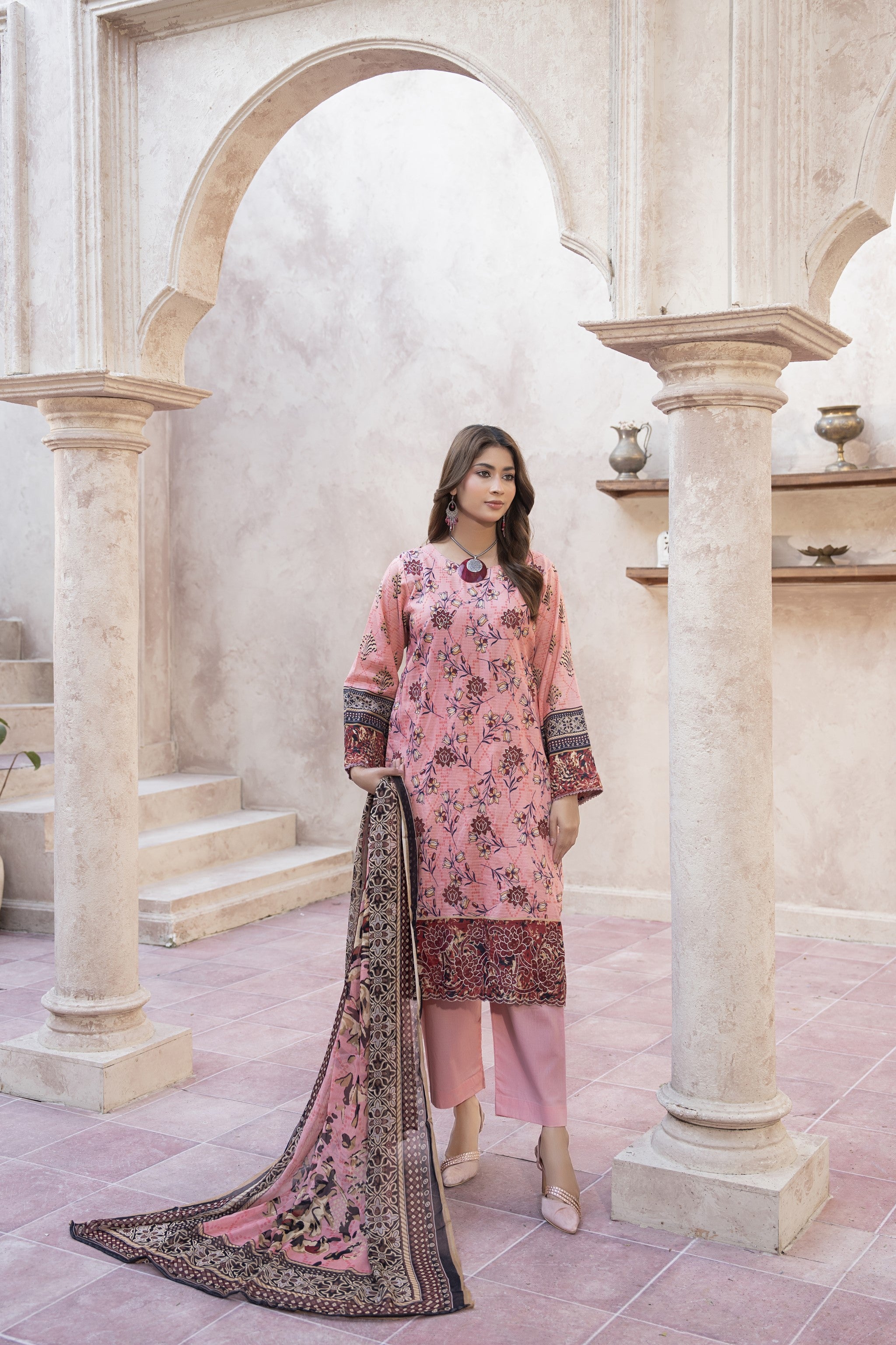 Amore Premium Embroidered 3-Pc