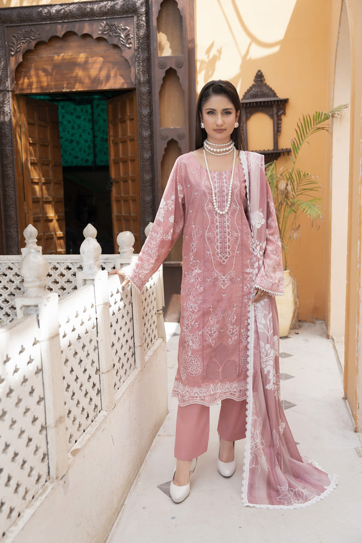 Bazil Signature Embroidered 3-Pc