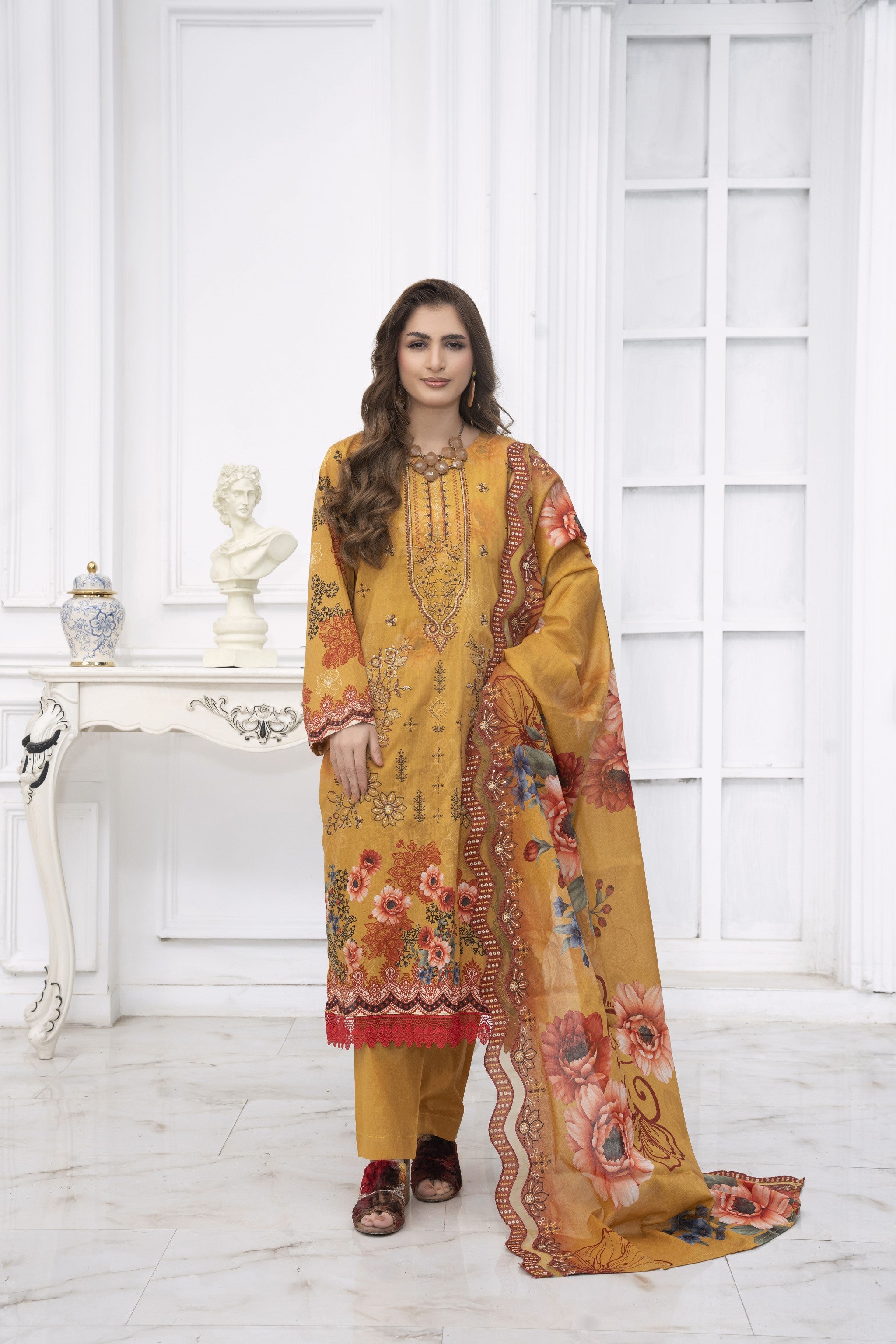 Florance Exclusive Embroidered