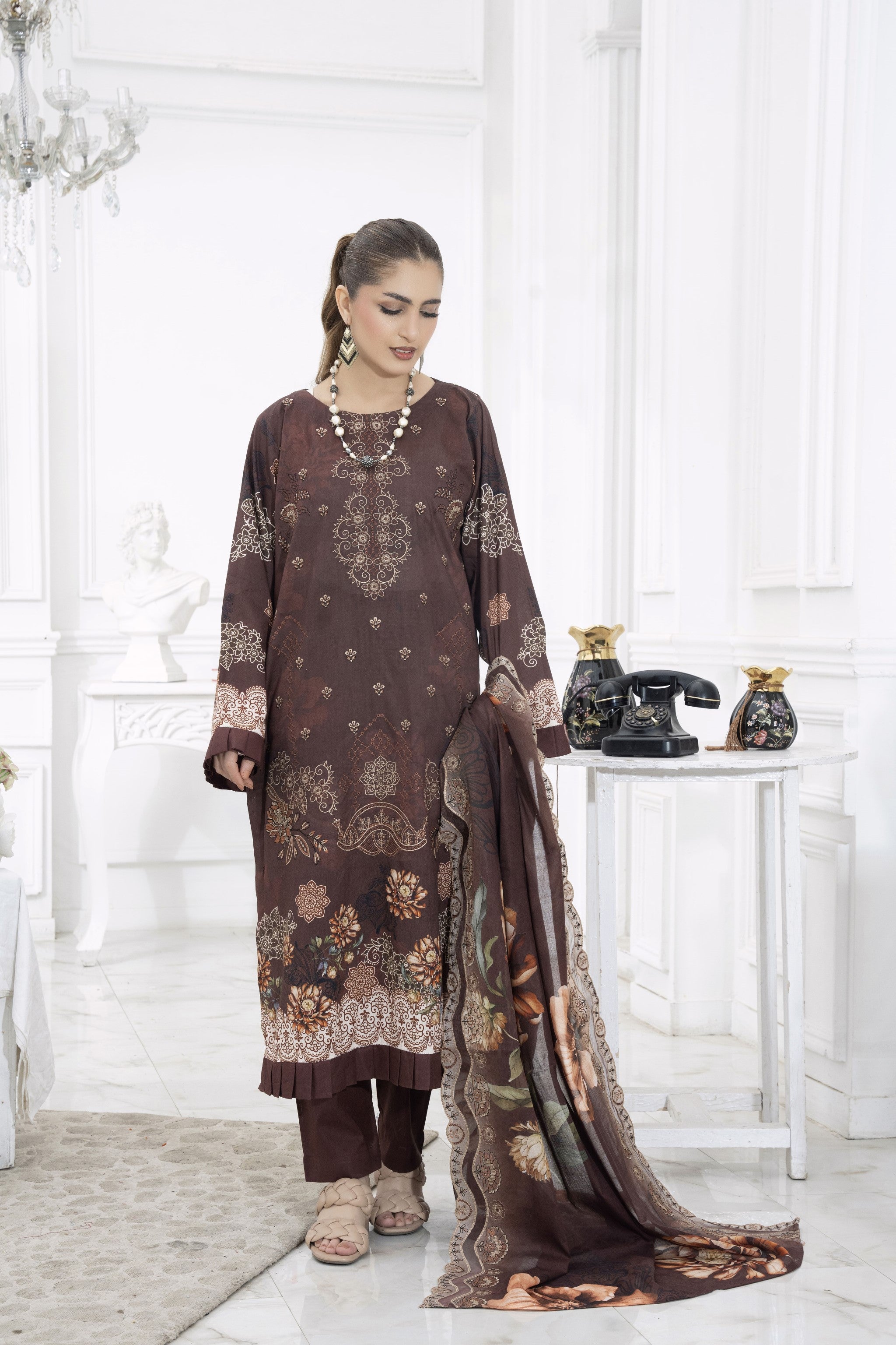 Florance Exclusive Embroidered