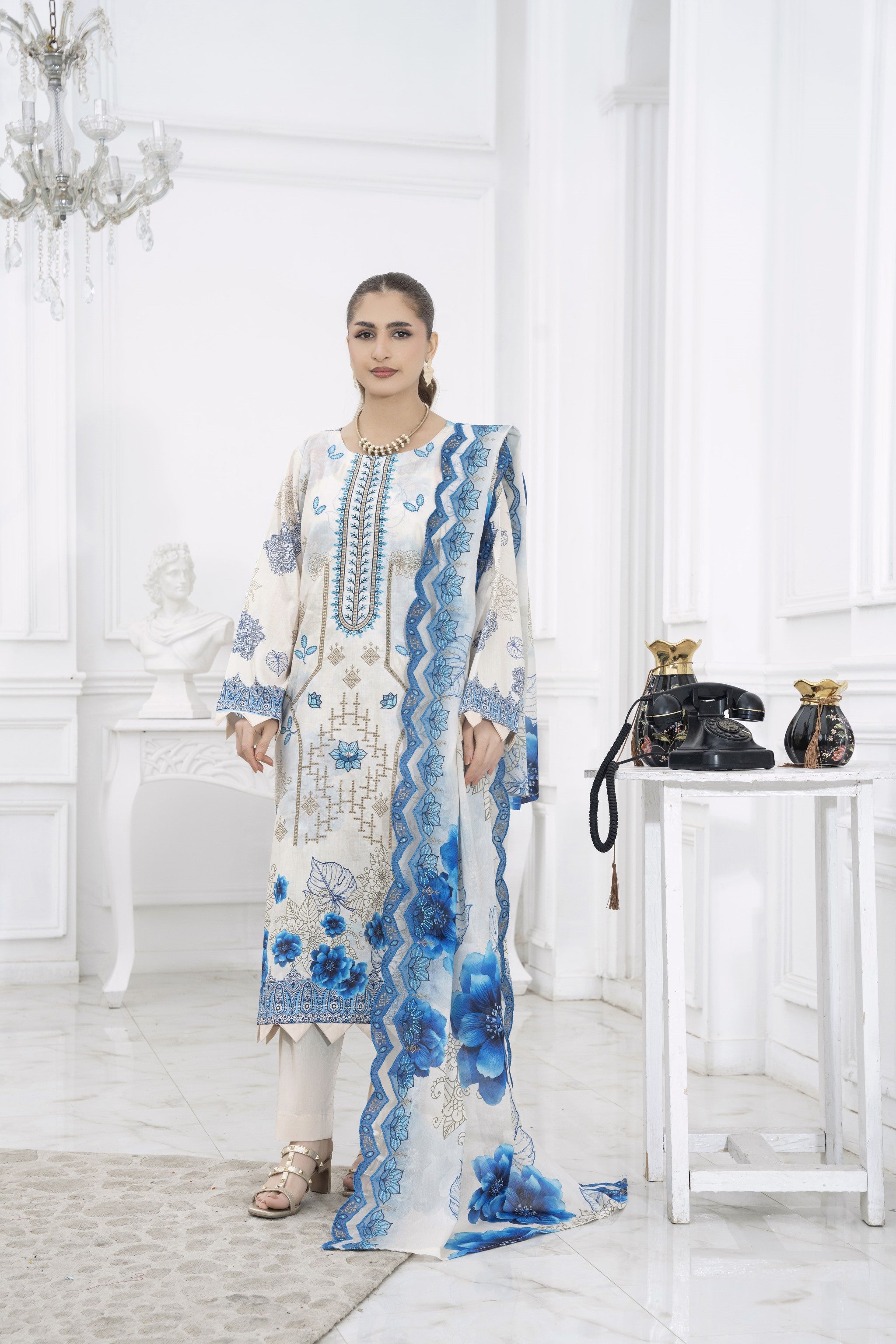 Florance Exclusive Embroidered
