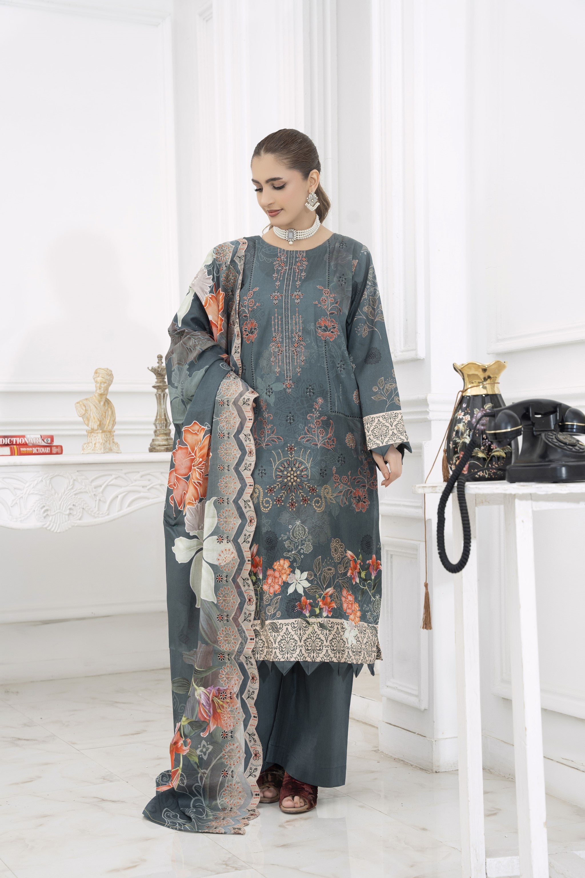 Florance Exclusive Embroidered