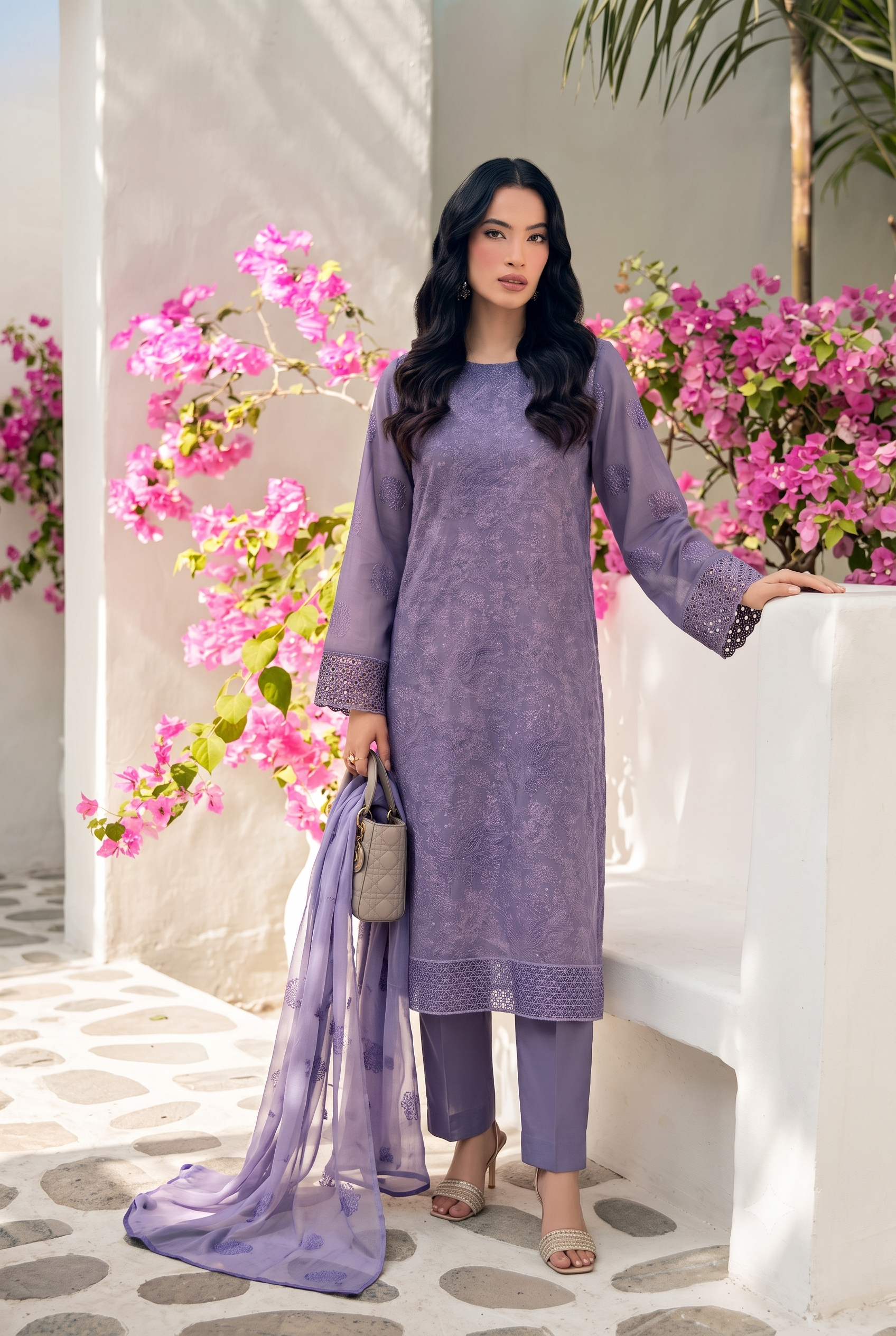 Bareeza Embroidered 3-Pc