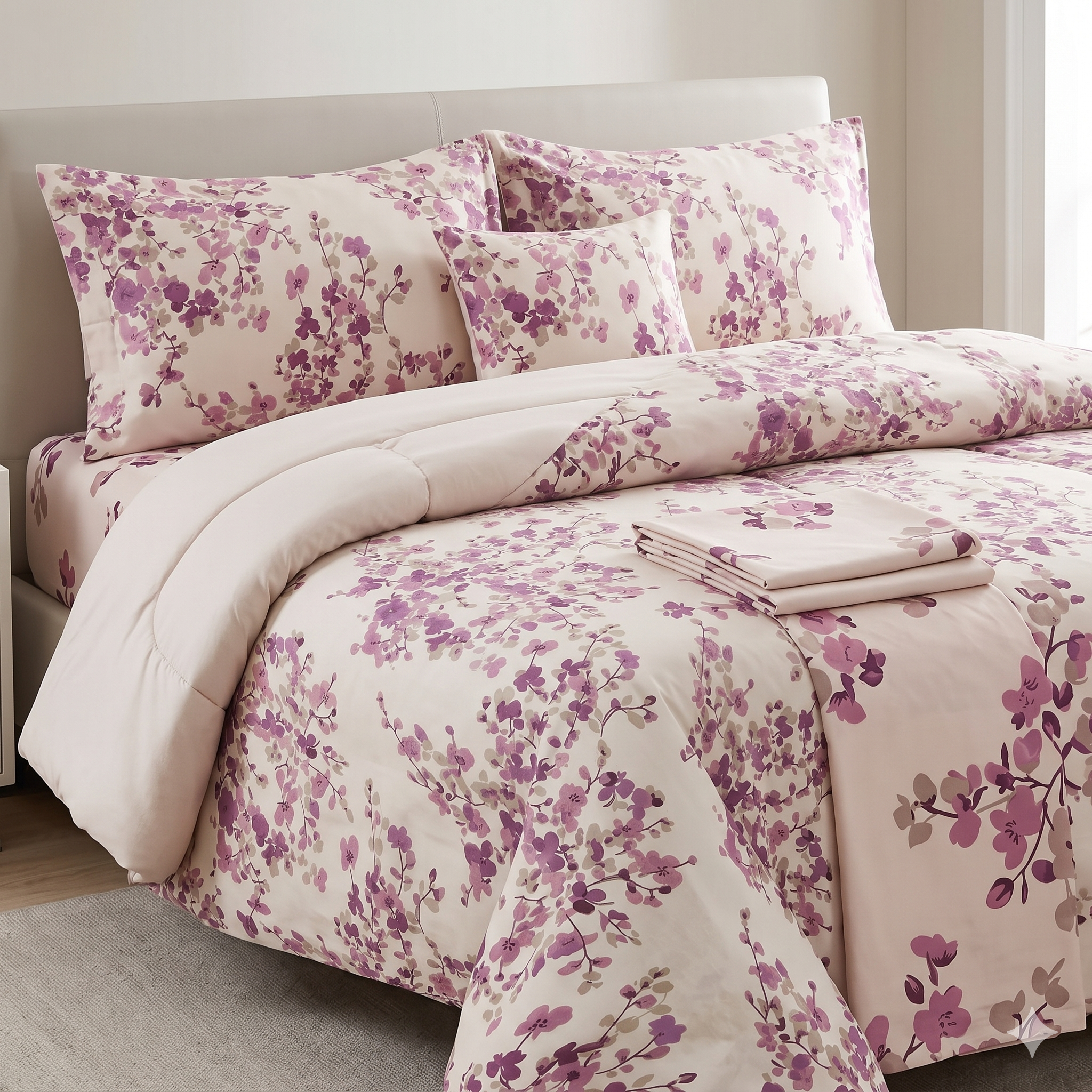Dynasty King Bed-sheet 3-Pc