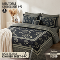 4-Piece Digital Printed Bed-sheet Set