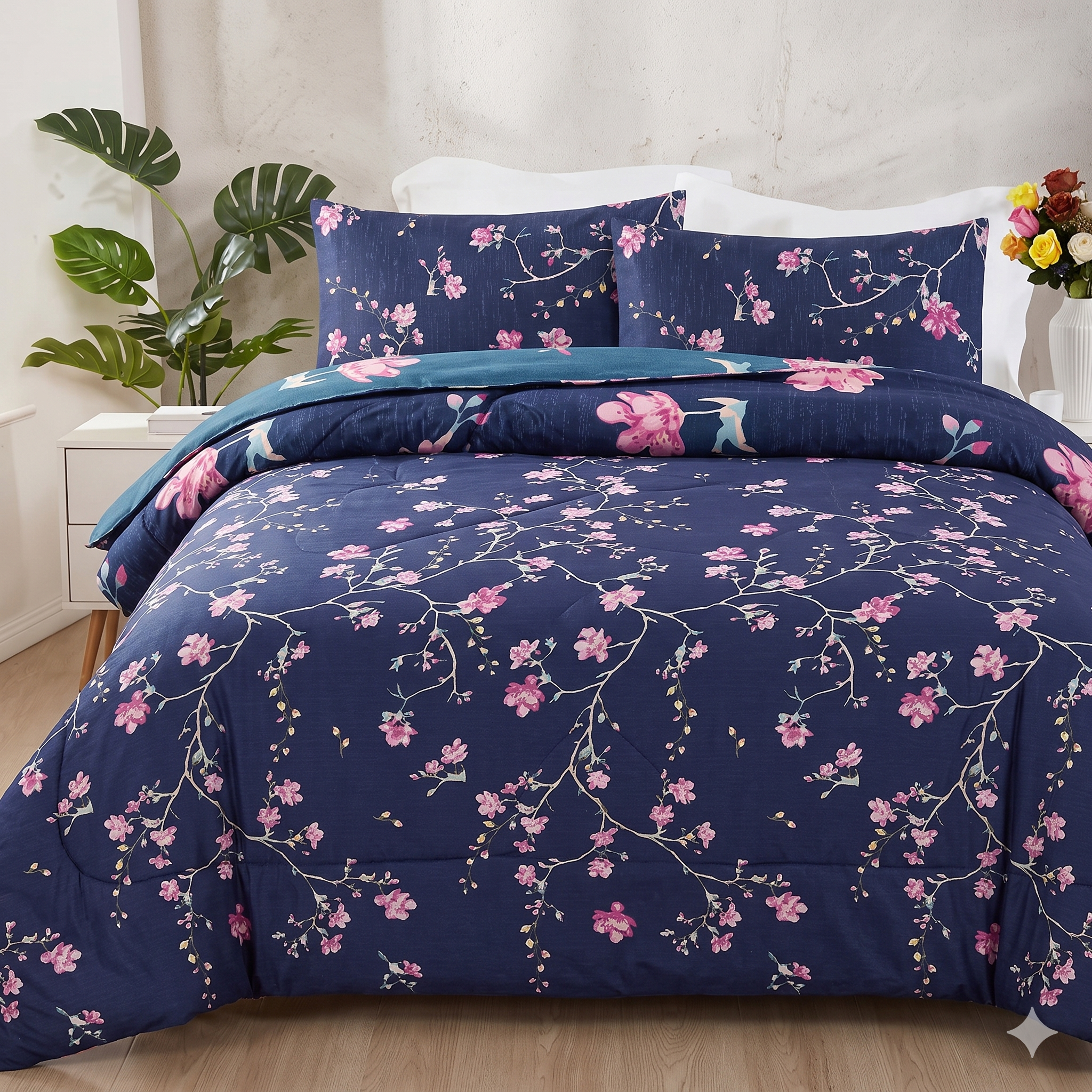 Dynasty King Bed-sheet 3-Pc