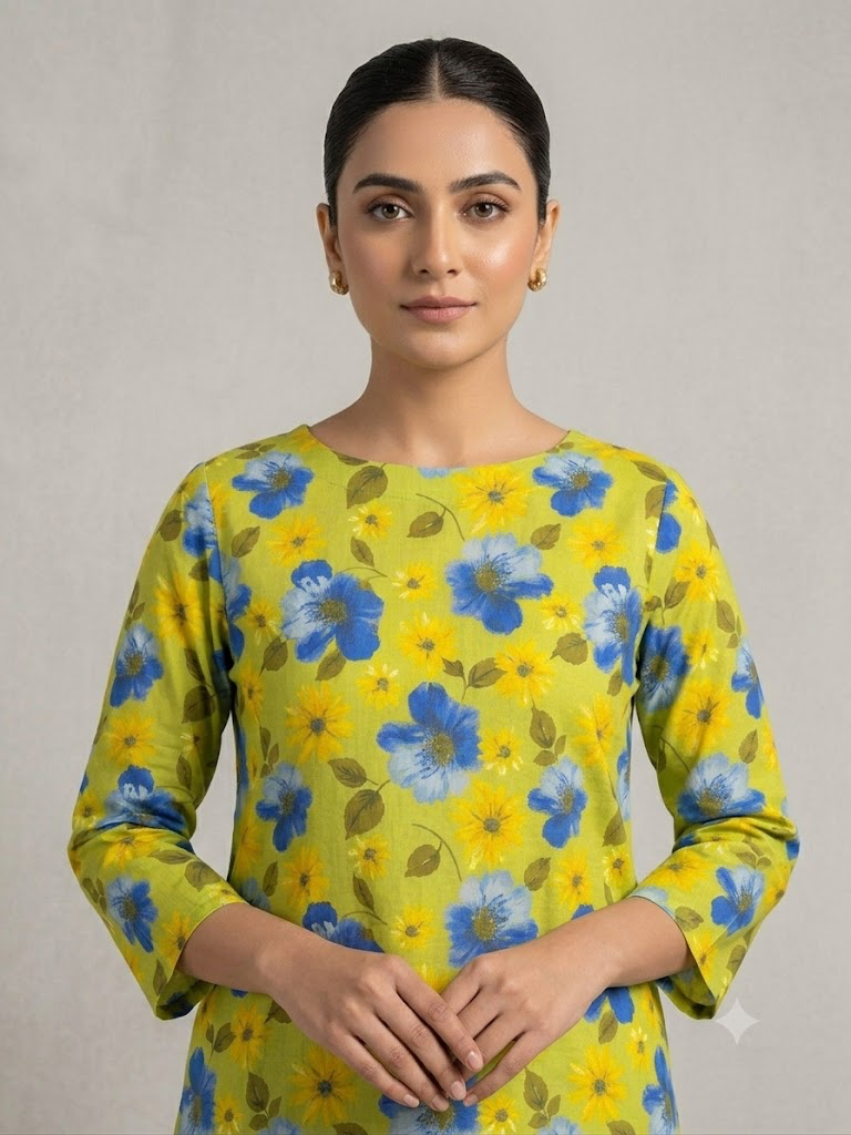 2-Peice Lawn Printed Premium Stuff