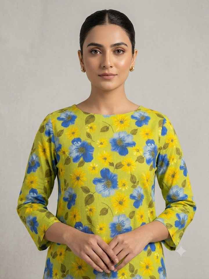 2-Peice Lawn Printed Premium Stuff