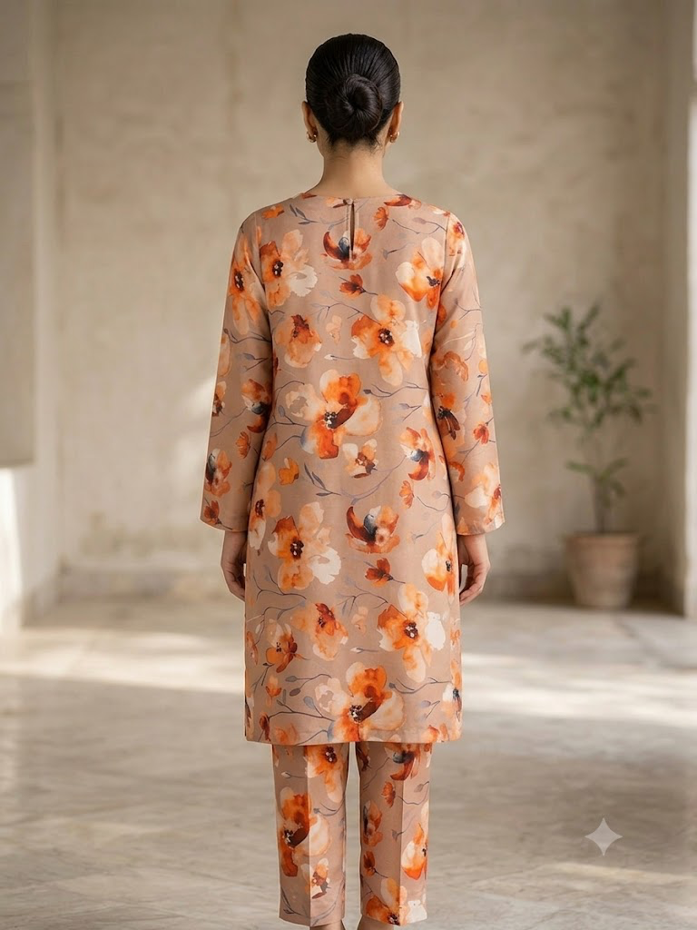 2-Peice Lawn Printed Premium Stuff