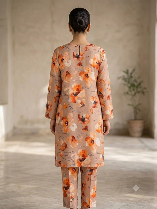 2-Peice Lawn Printed Premium Stuff