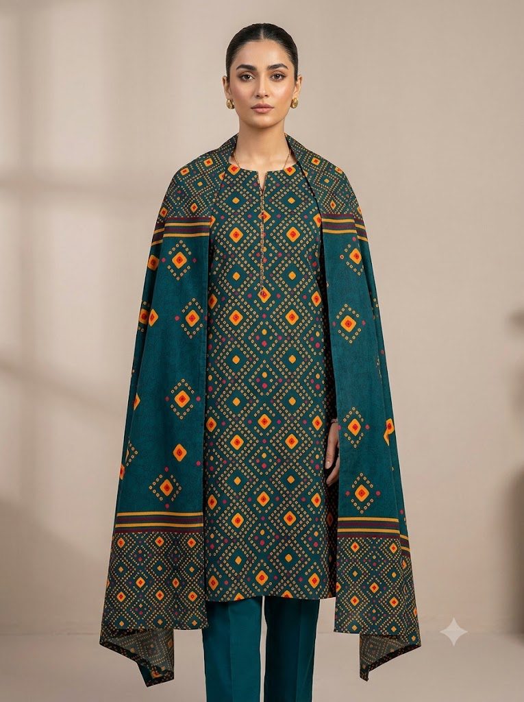 Bazil Lawn 3-Piece