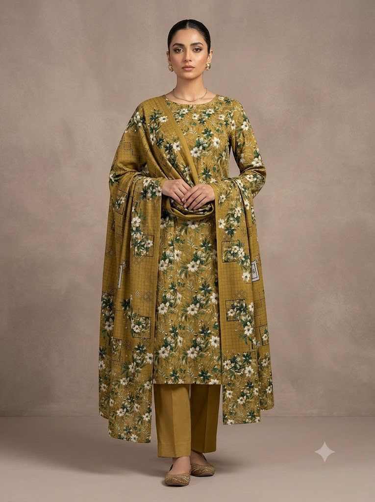 Bazil Lawn 3-Piece