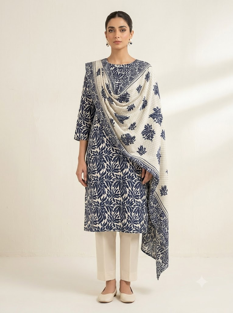 Bazil Lawn 3-Piece