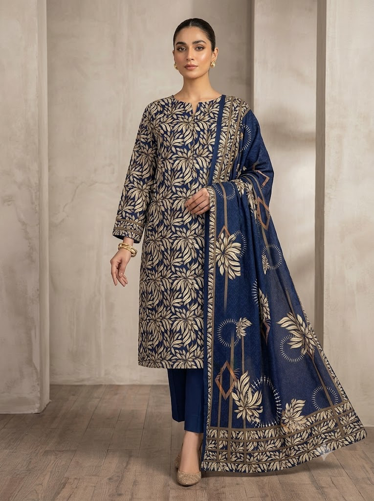 Bazil Lawn 3-Piece