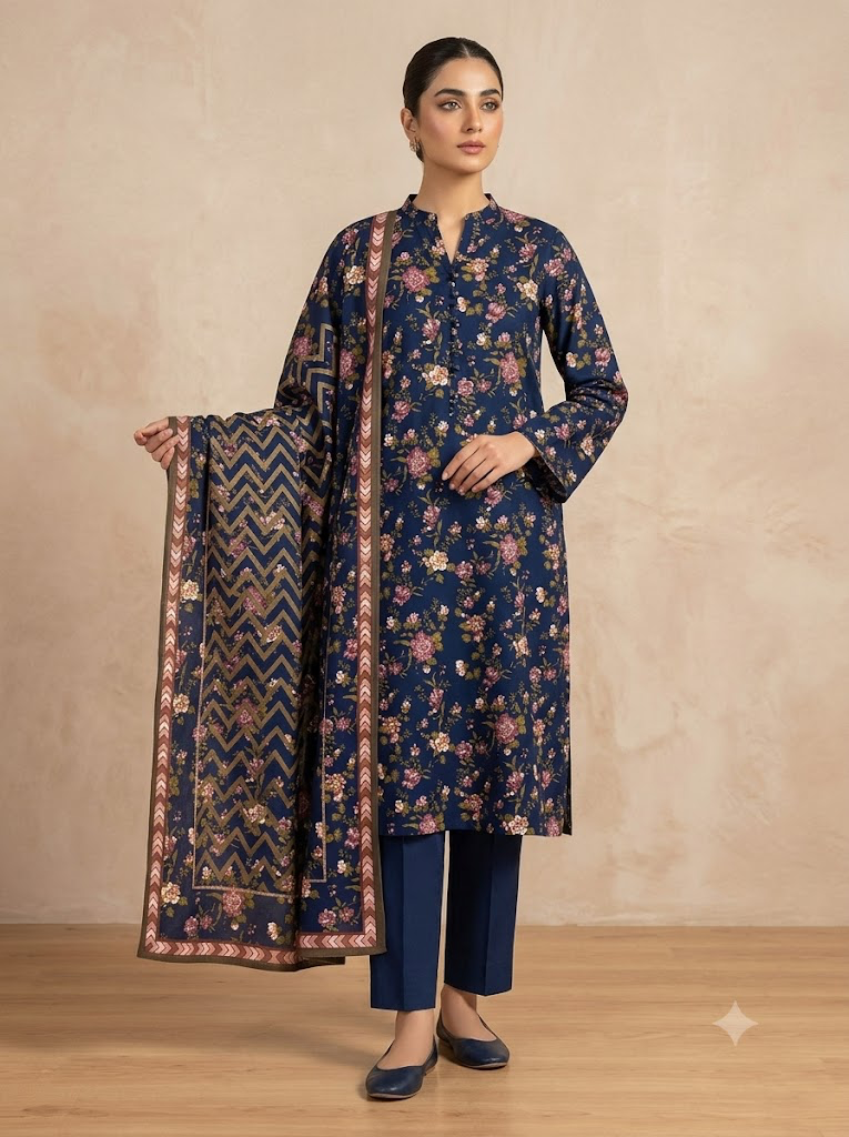 Bazil Lawn 3-Piece