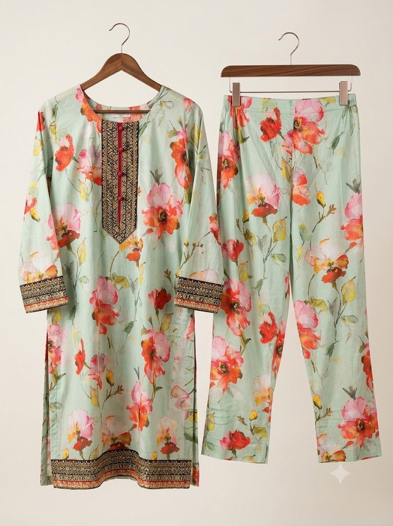 Bazil Stitched 2-Pc