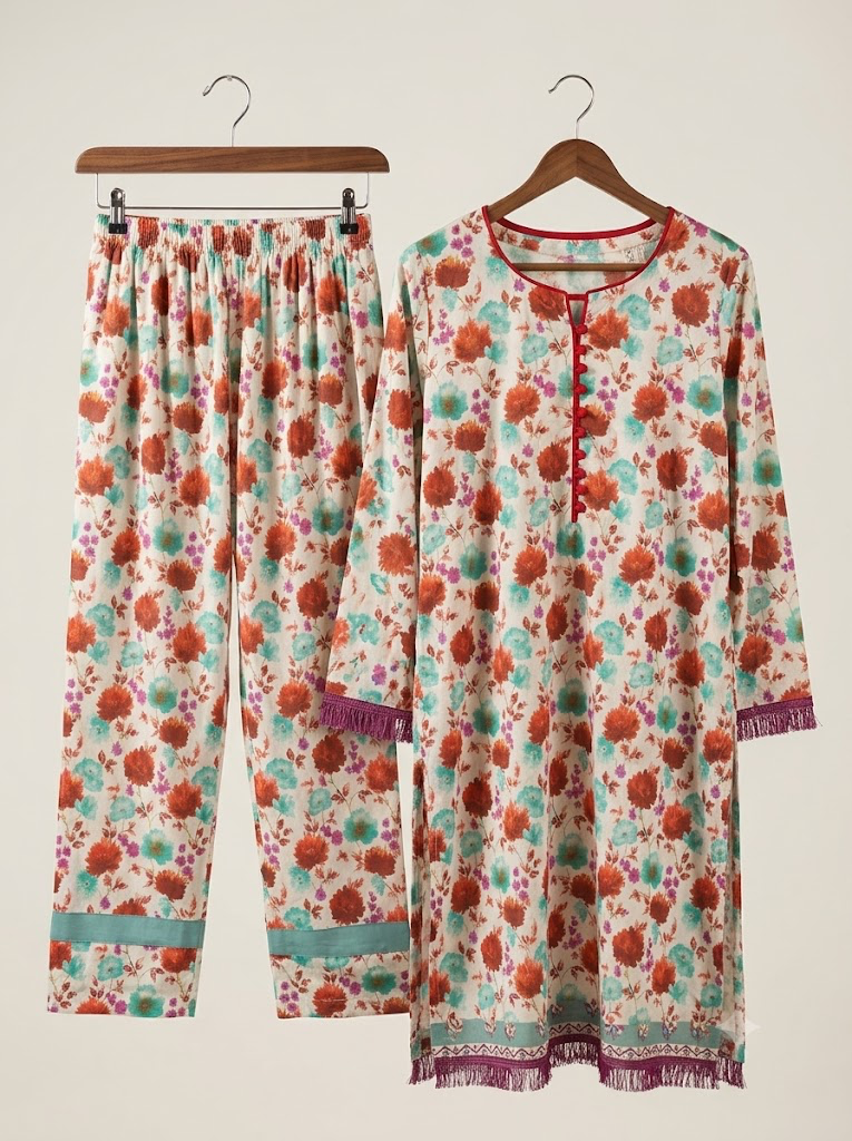 Bazil Stitched 2-Pc