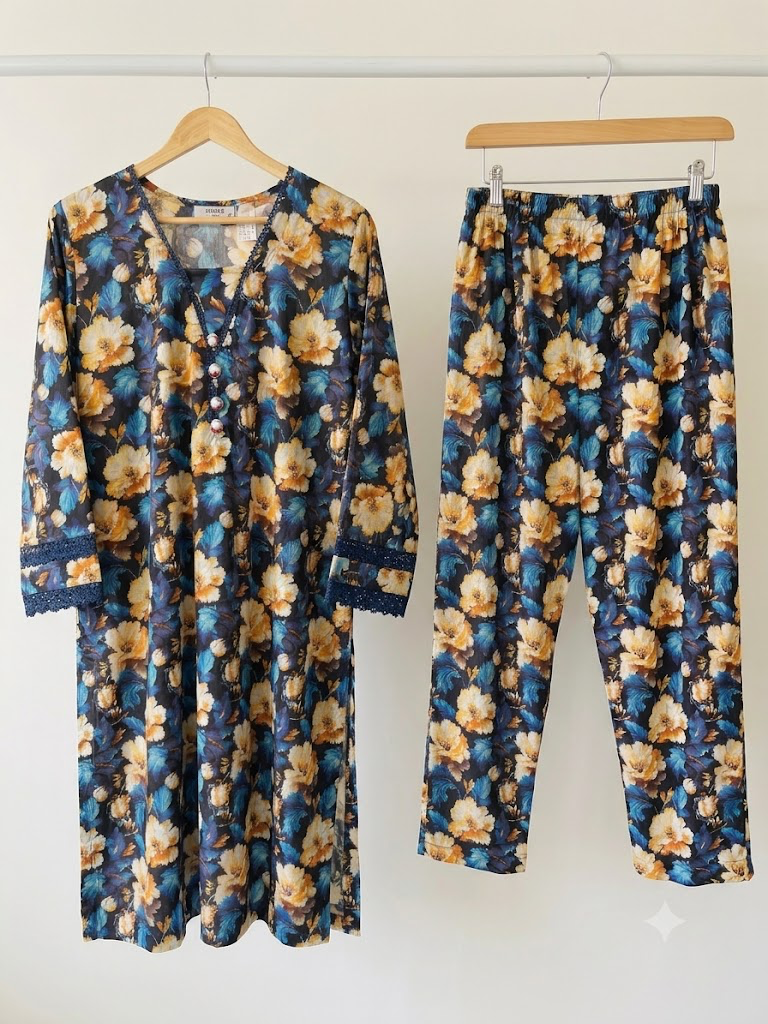 Bazil Stitched 2-Pc