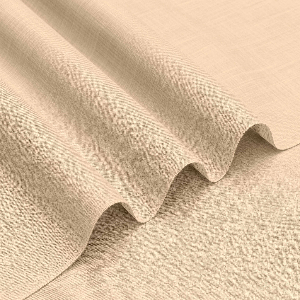 Light Beige Grace Slub Wash n Wear Unstitched Fabric