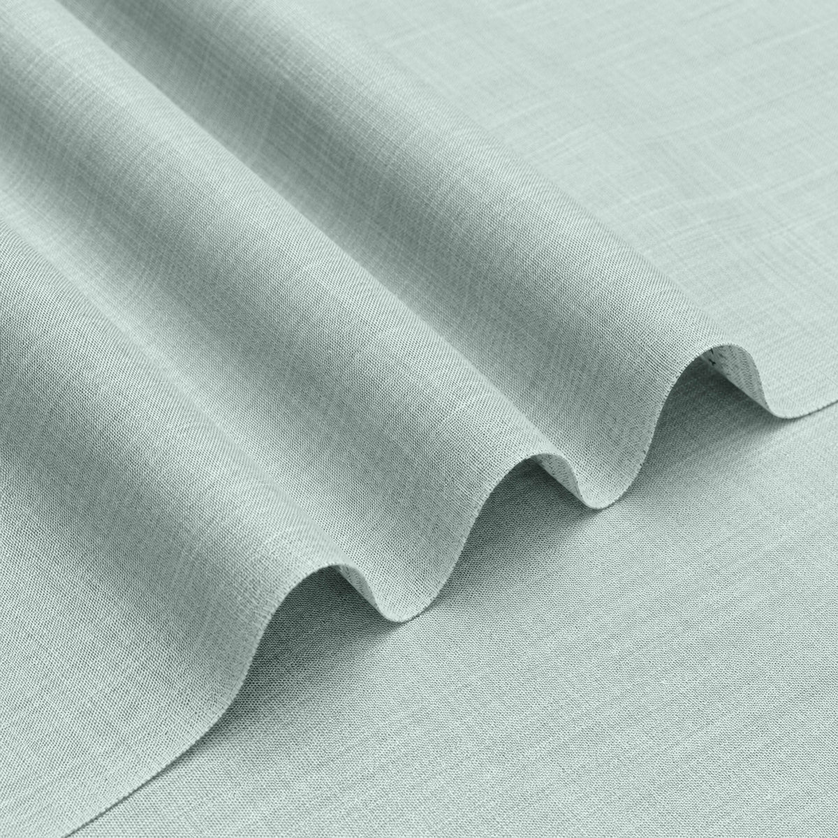 Mint Gray Grace Slub Wash n Wear Unstitched Fabric