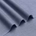 Slate Blue Grace Slub Wash n Wear Unstitched Fabric
