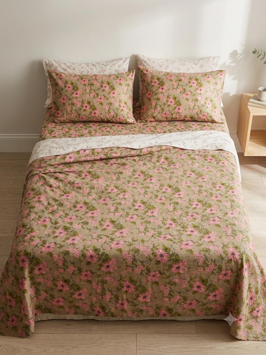 Unstitched Bed-Sheet