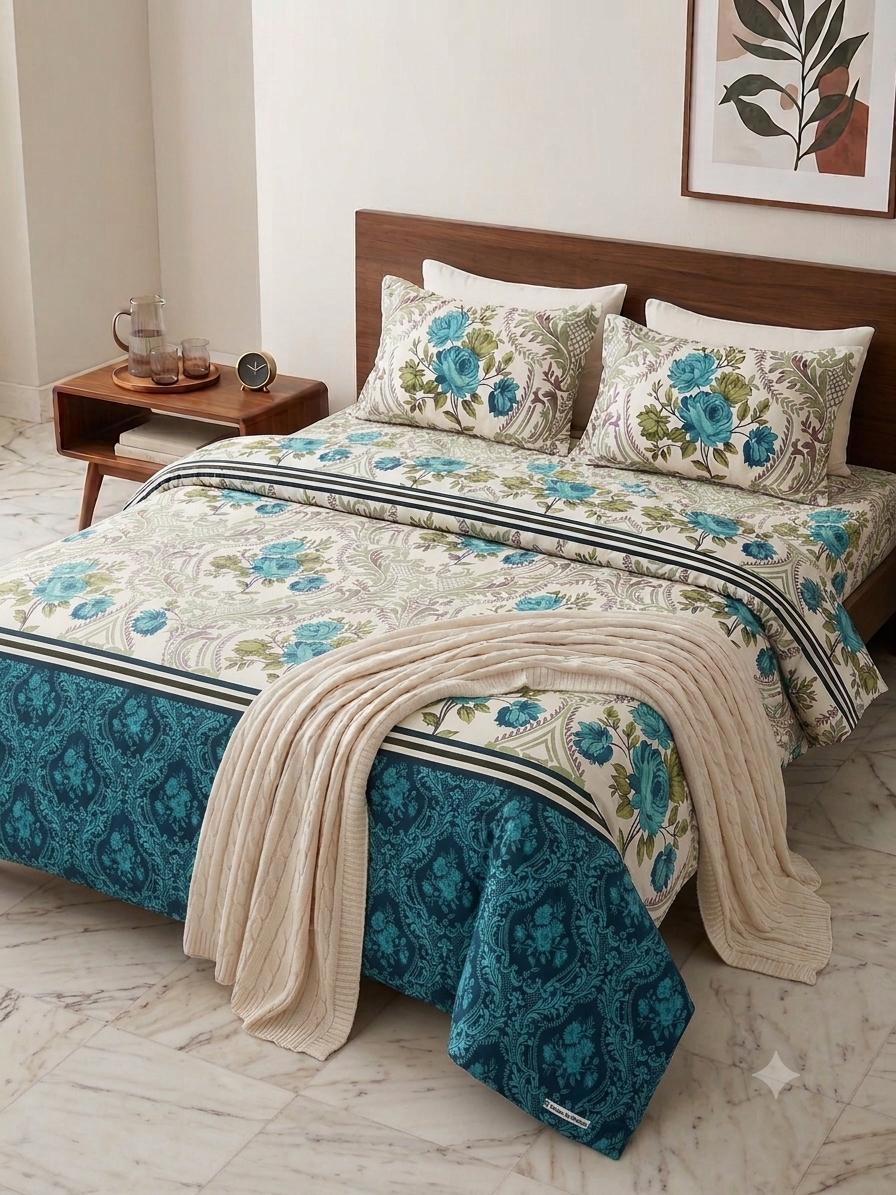 Unstitched Bed-Sheet