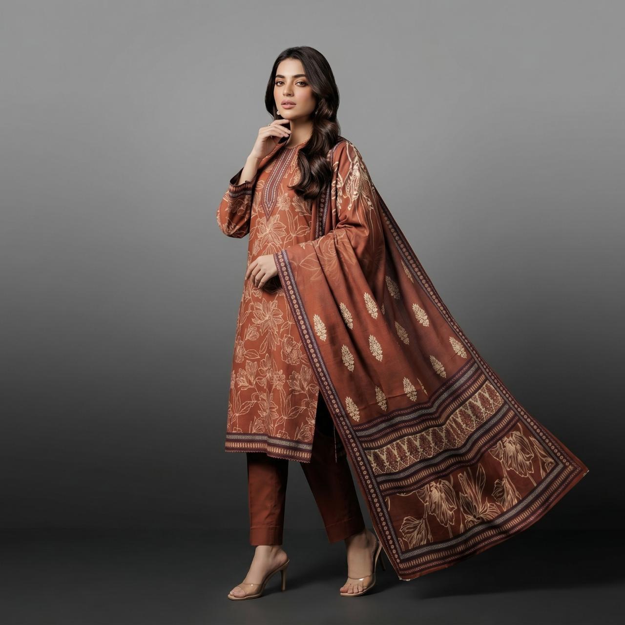 Exclusive Printed 3-Pc